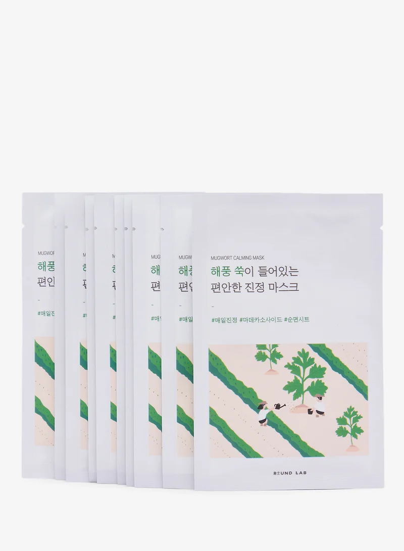 راوند لاب MUGWORT CALMING MASK SHEET_25ml